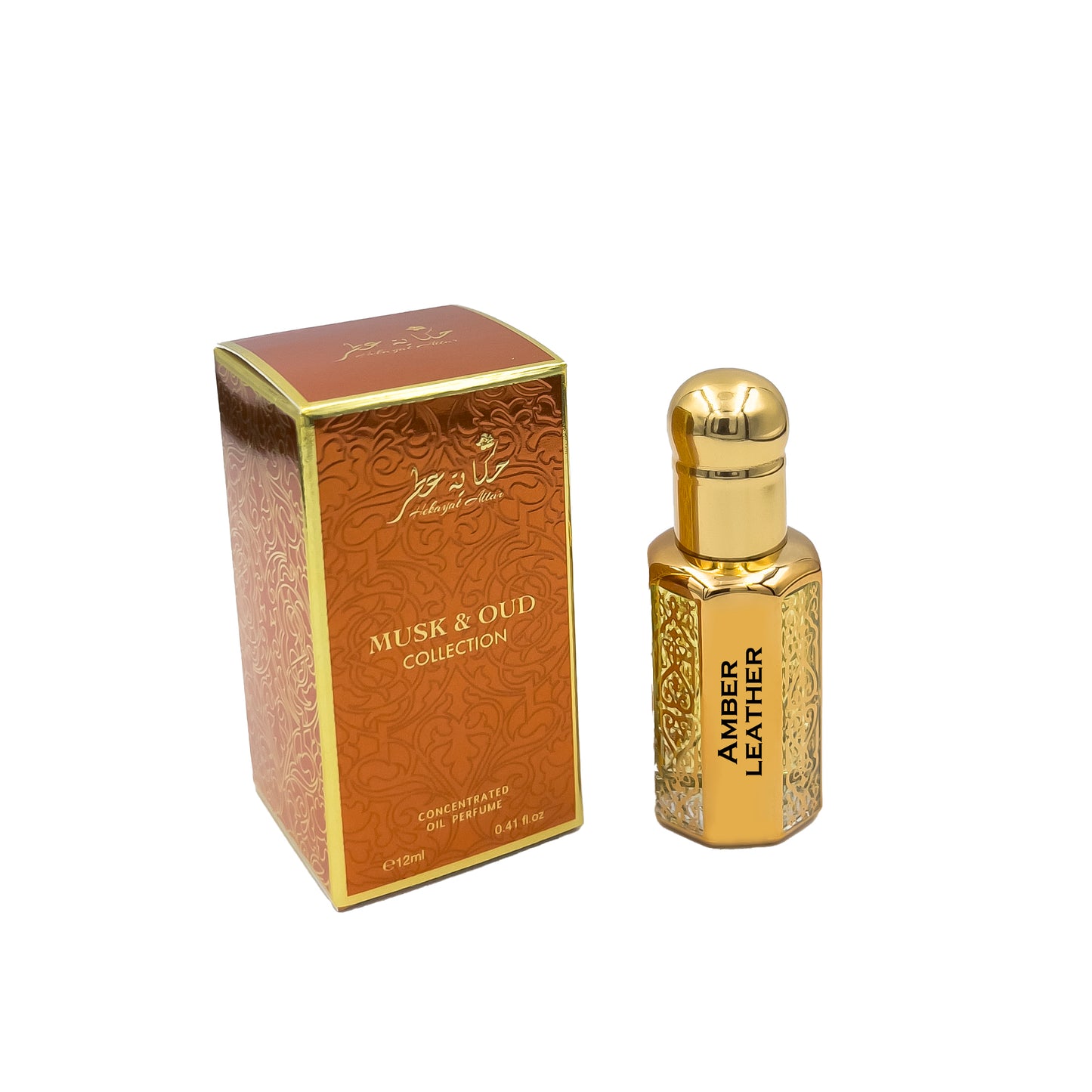 AMBER LEATHER 12 ML CONCENTRATED OIL PERFUME