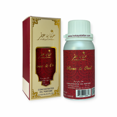 ROSE & OUD 100 ML CONCENTRATED PERFUME OIL